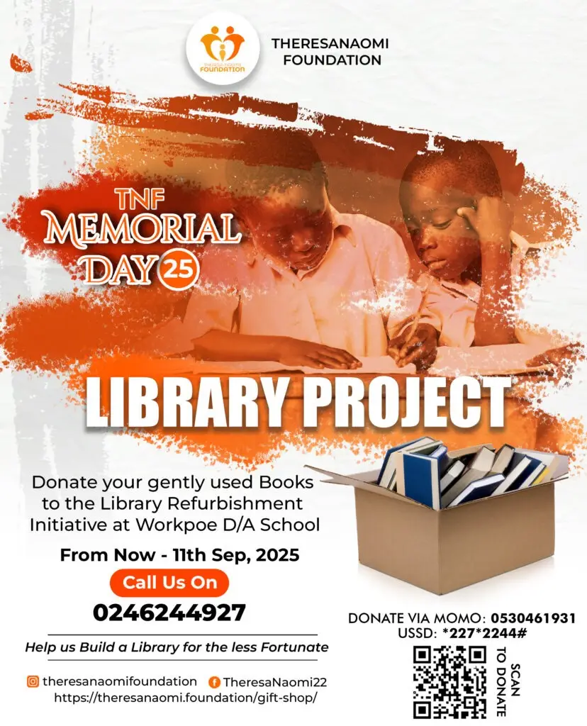 📚 TNF Memorial Day 2025 – Spreading Hope to Workpoe DA Basic School Library 828x1024